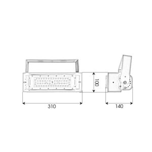 Đèn pha Module Led SMD 50w (50w*1)