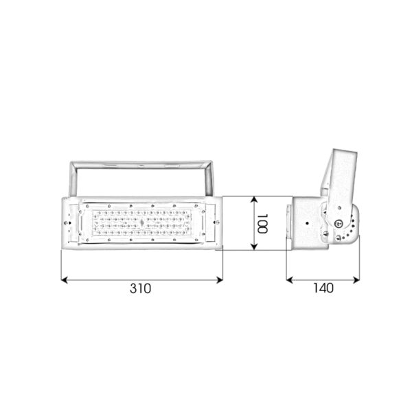 Đèn pha Module Led SMD 50w (50w*1)